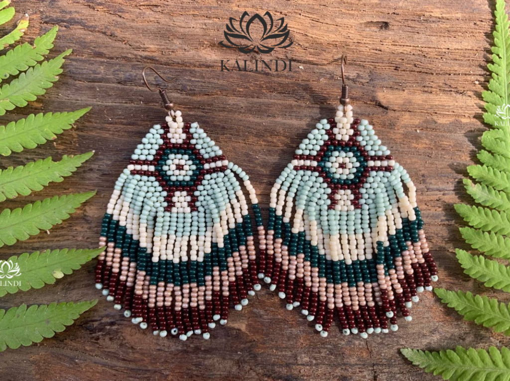 HANDMADE BEADED EARRINGS