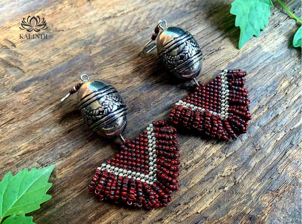 HANDMADE BEADED EARRINGS