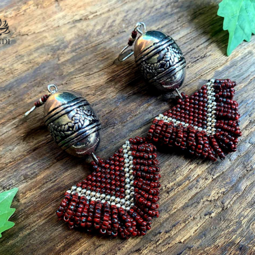 HANDMADE BEADED EARRINGS