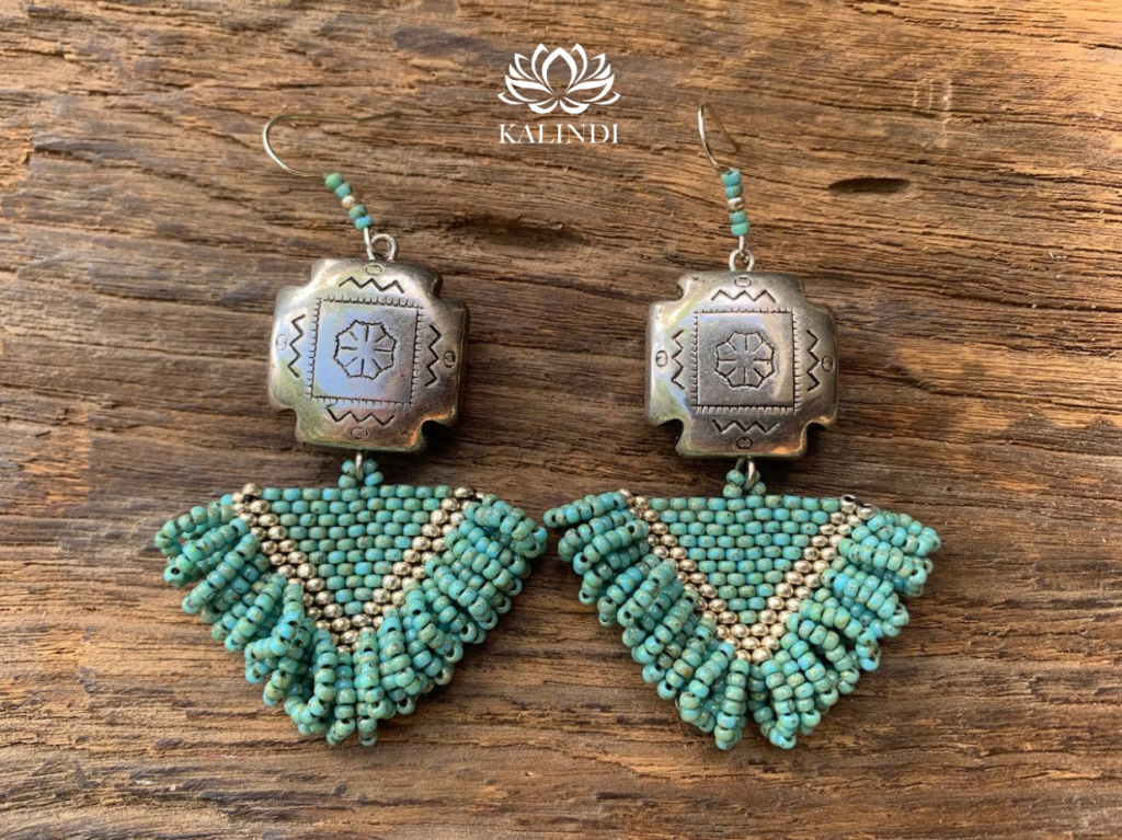 HANDMADE BEADED EARRINGS