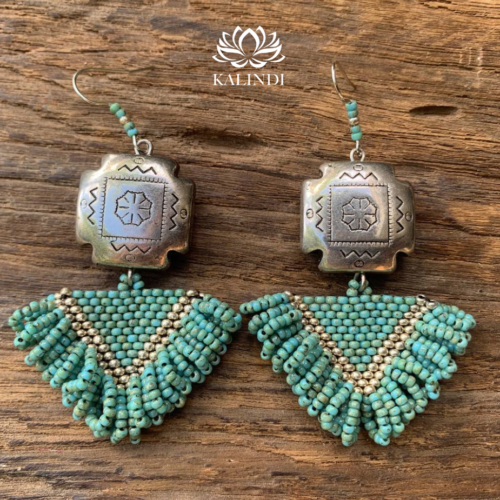 HANDMADE BEADED EARRINGS