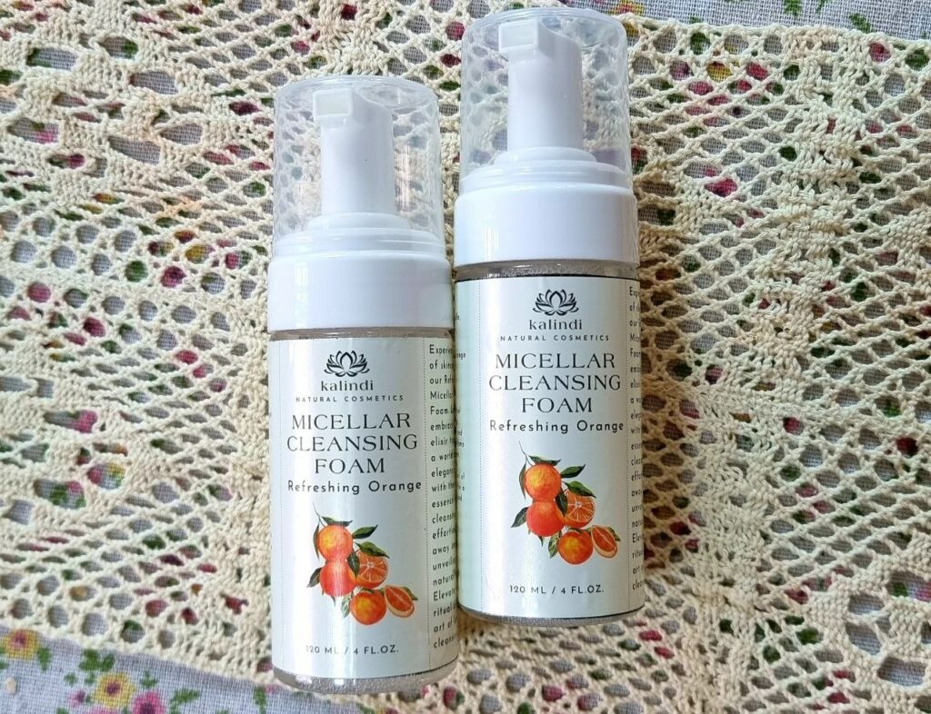 Micellar cleansing foam Refreshing Orange