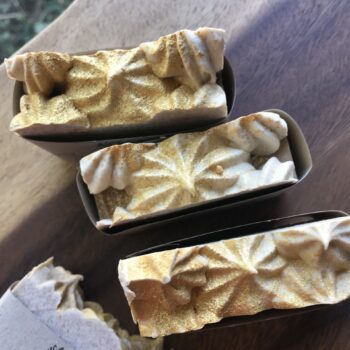 Vegan handmade soap Banana Cake