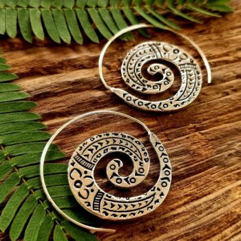 Indian earrings, boho earrings, snake earrings