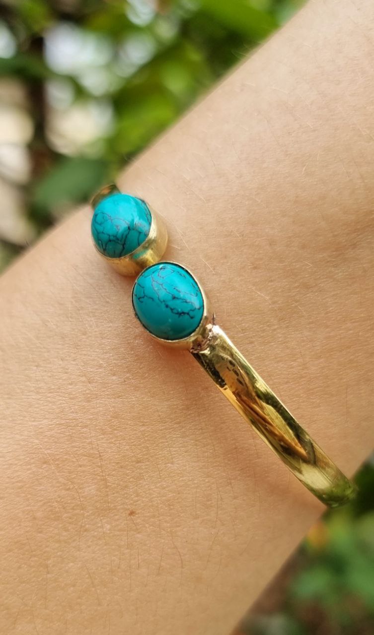 handmade boho-style bracelet from India