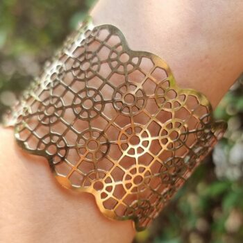 handmade boho-style bracelet from India