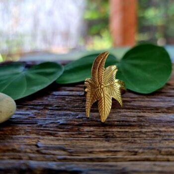 handmade boho-style ring from India