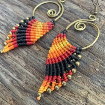 Woven Thai Earrings