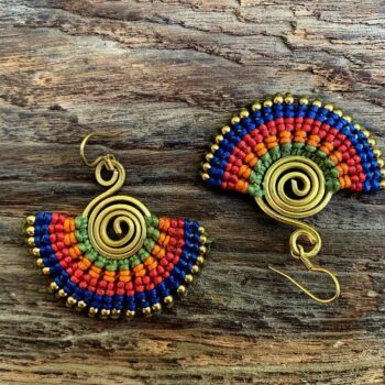 Woven Thai Earrings