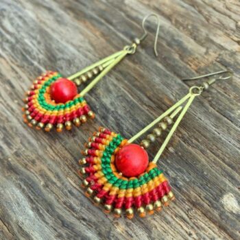 Woven Thai Earrings