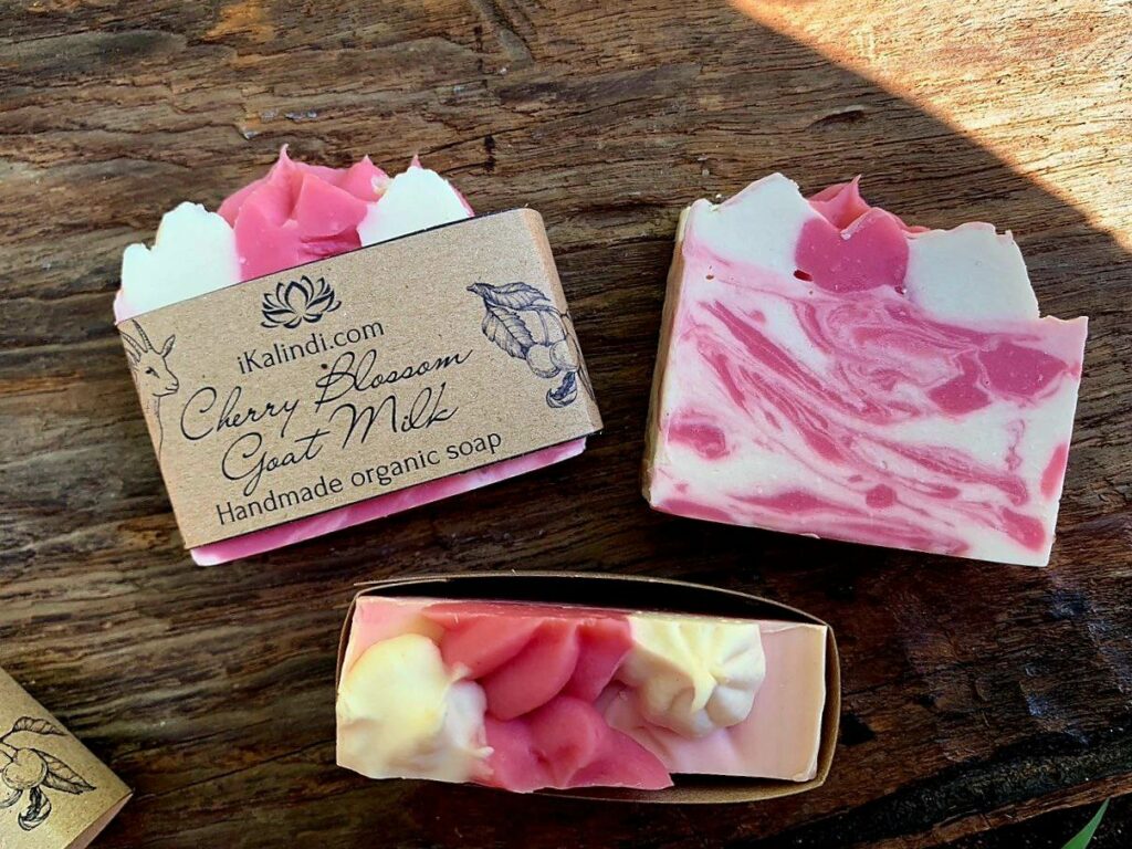 Luxurious Cherry Blossom Goat Milk Handmade Soap