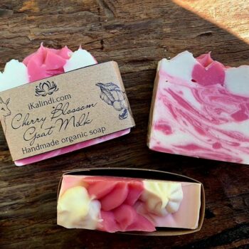 Luxurious Cherry Blossom Goat Milk Handmade Soap