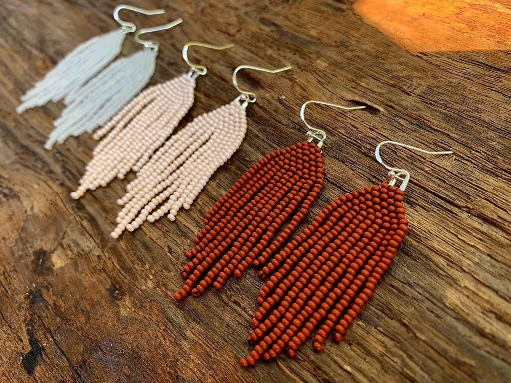 Beaded earrings