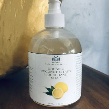 Organic Coconut Citrus Liquid Hand Soap