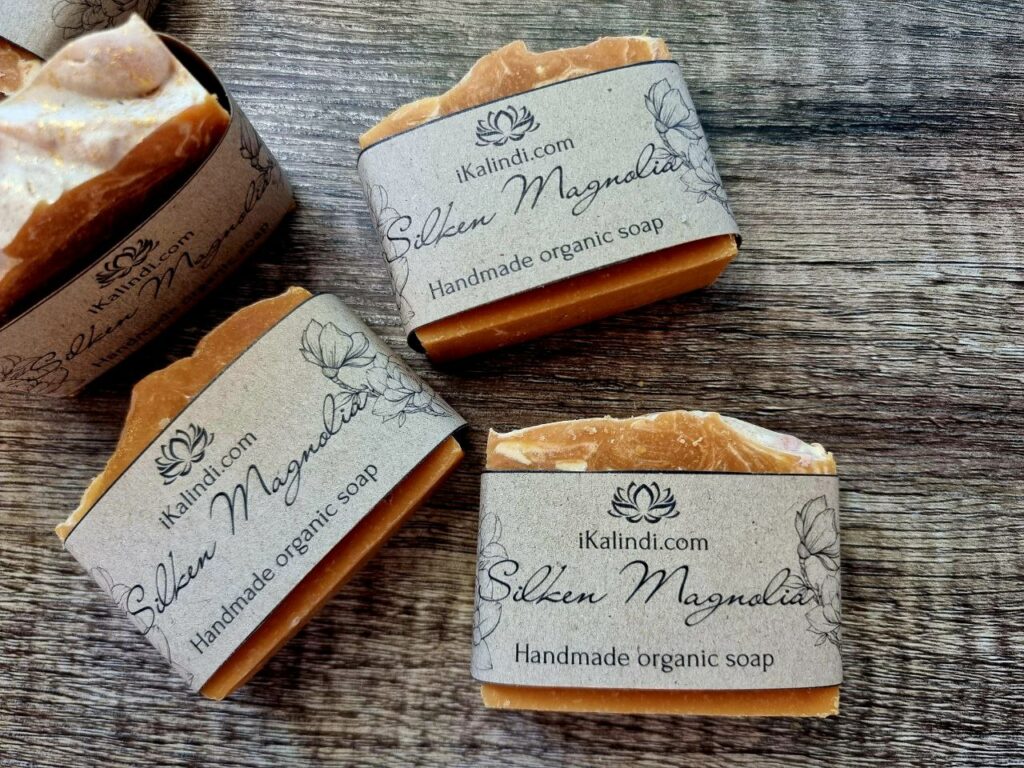 Handmade Organic Silken Magnolia Soap