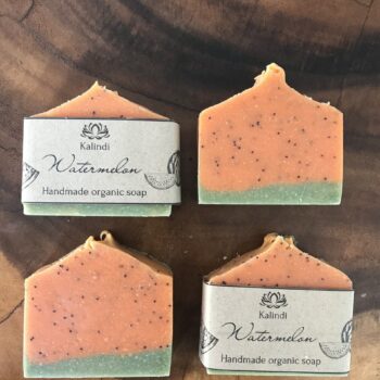 Vegan handmade Organic Watermelon Soap