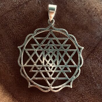 Sri Yantra Pendant - Brass