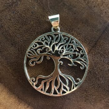 Tree of Life Pendant - Brass