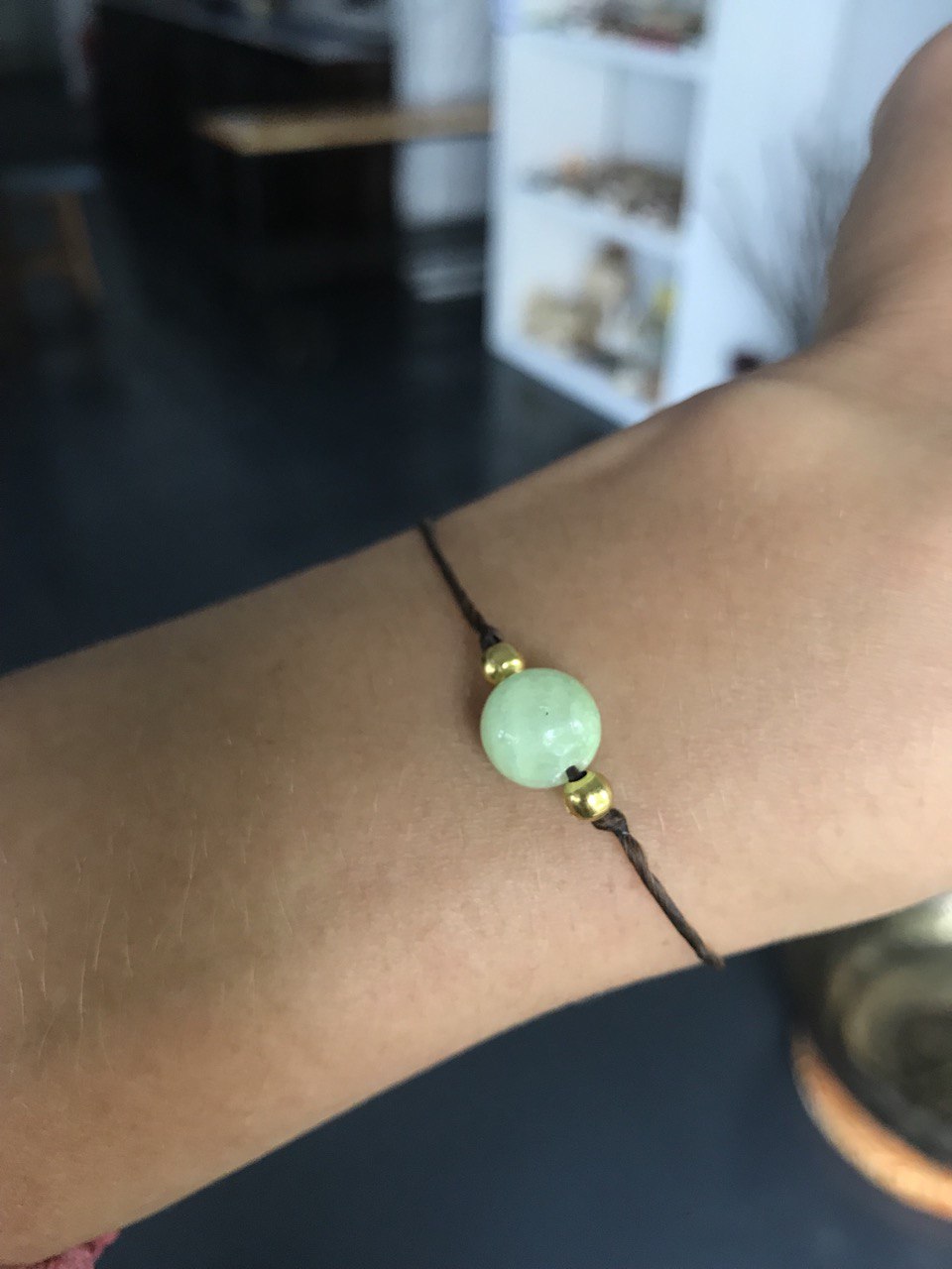 Light Green Onyx Bracelet