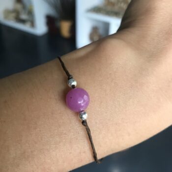 Pink Agate Bracelet