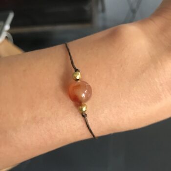 Orange Carnelian Bracelet