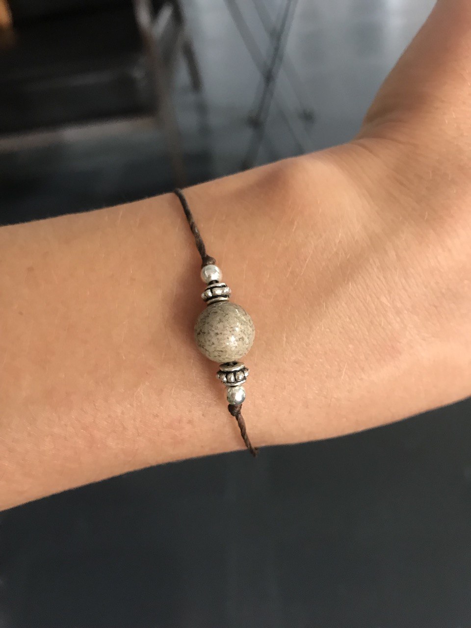 Grey Jasper Bracelet