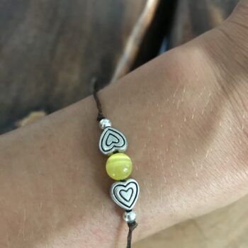 Yellow Cat’s Eye Bracelet