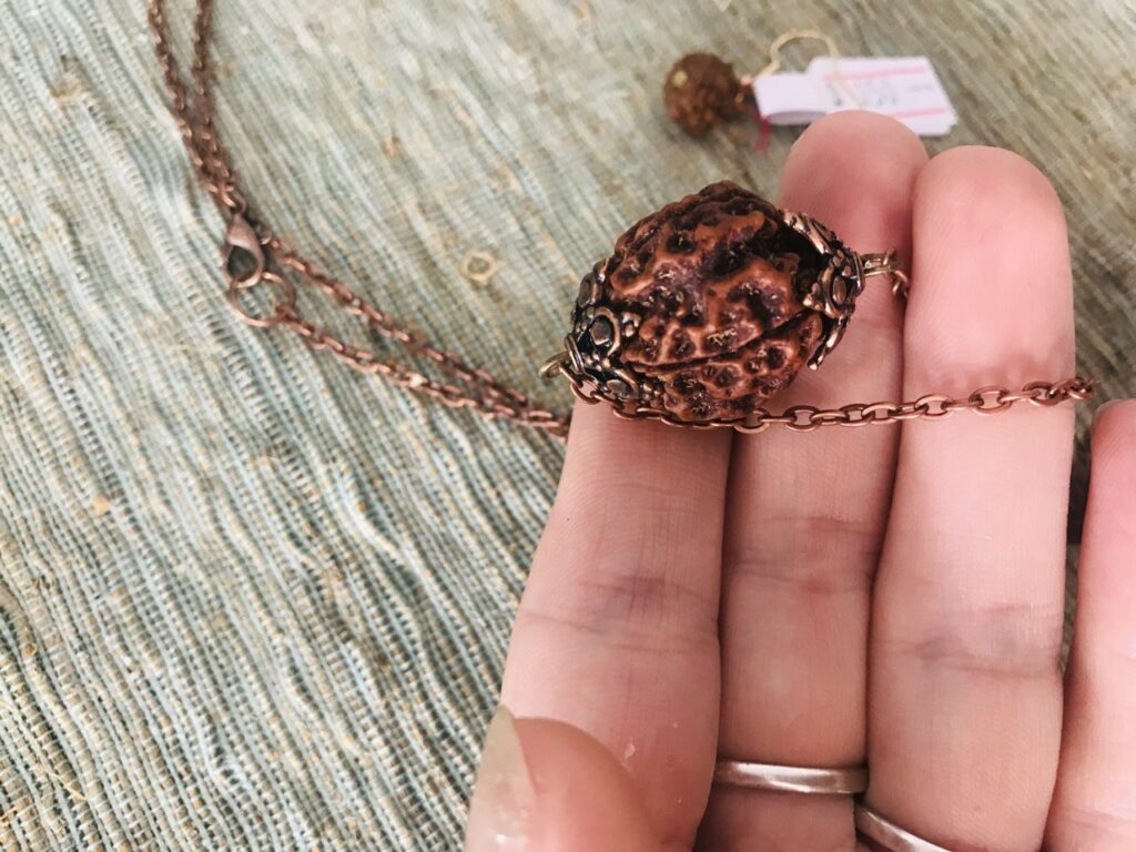 4 Mukhi Rudraksha Pendant