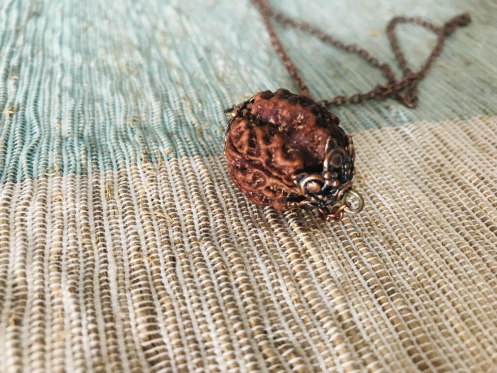 4 Mukhi Rudraksha Pendant