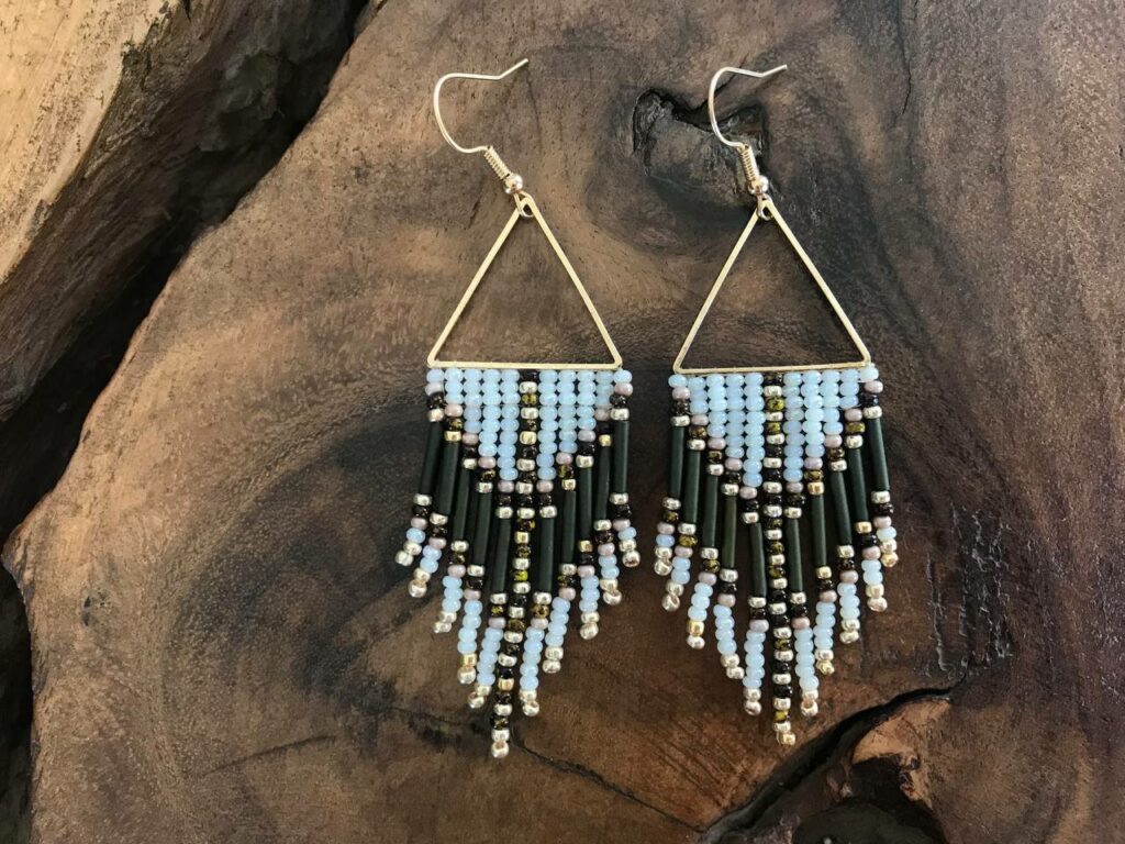 Handcrafted Beaded Earrings