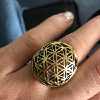 Flower of Life Ring (Size 6)