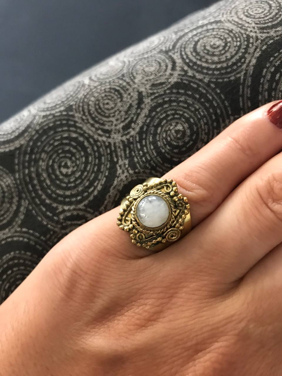 Moonstone Ring (Size 6)