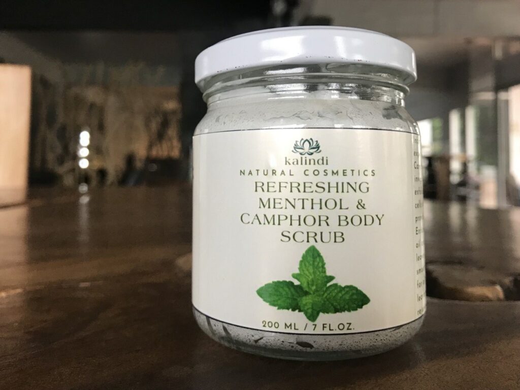 Refreshing Menthol & Camphor Body Scrub